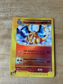 Charizard 39/165 Expedition Base Set 2002 - Pokemon TCG Reverse Holo Rare*MP - Image 1