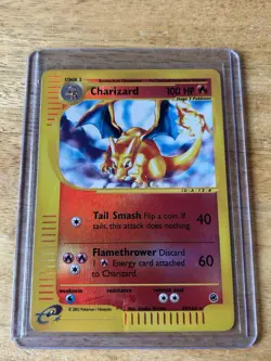 Charizard 39/165 Expedition Base Set 2002 - Pokemon TCG Reverse Holo Rare*MP - Image 3