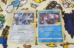 Dialga and Palkia Pokemon Celebrations Set 004/025 020/025 Holo TCG - Image 1