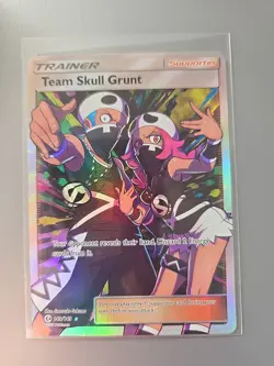 Team Skull Grunt - 149/149 Full Art Trainer Ultra Rare Sun and Moon NM Pokemon - Image 1