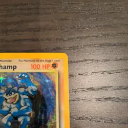Pokemon TCG Machamp Base Set 8/102 Holo 1st Edition Holo Rare - Image 5