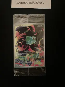 Pokemon TCG Bulbasaur 133/132 Stamped Mega Evolution - Image 1