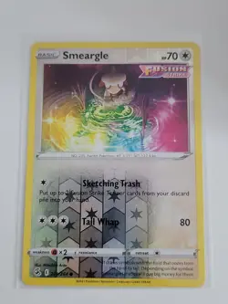 Pokemon Fusion Strike Smeargle 209/264 REVERSE HOLO PACK FRESH NM - Image 1