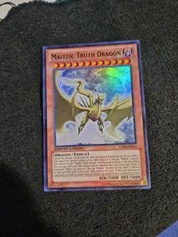 Malefic Truth Dragon CT09-EN016 Super Rare Limited Edition - Image 1
