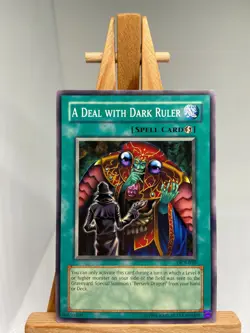 A Deal With Dark Ruler - DCR-030 - NM - YuGiOh - Image 1