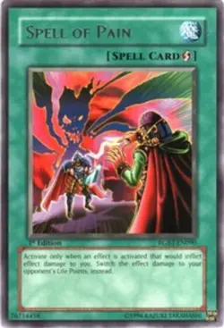 1x (NM) Spell of Pain - RGBT-EN090 - Rare - 1st Edition YuGiOh - Image 1