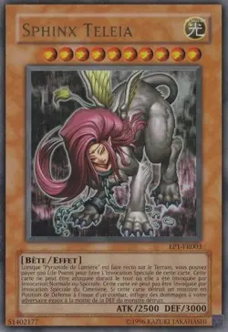 Yu-Gi-Oh! - Sphinx Teleia - Exclusive Pack 1 - POOR - FR - Image 1