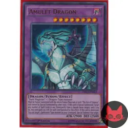 Yugioh Amulet Dragon DRL3-EN043 Ultra Rare 1st Edition NM - Image 1