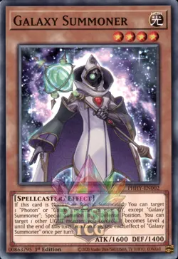 1st Ed Galaxy Summoner PHHY-EN002 Yugioh - Image 1