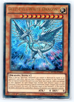 Deep Eyes White Dragon - MVP1-EN005 - Ultra Rare - 1st Edition - Yugioh - Image 1