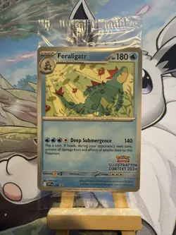 Pokemon TCG Illustration Contest 2024 Promo Cards SEALED (All 3 Promos) 1 - Image 1