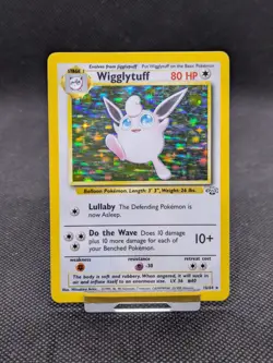 Wigglytuff 16/64 Holo Jungle Set Pokemon Card WOTC LP EXCELLENT - Image 1
