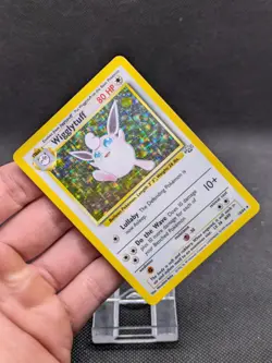 Wigglytuff 16/64 Holo Jungle Set Pokemon Card WOTC LP EXCELLENT - Image 2