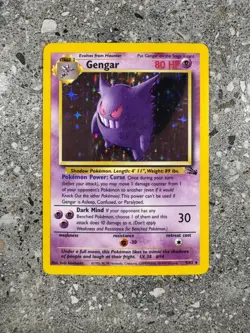 Pokemon TCG Cards Gengar 5/62 Fossil Holo Rare NM - Image 1