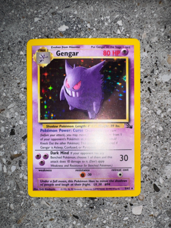 Pokemon TCG Cards Gengar 5/62 Fossil Holo Rare NM - Image 4