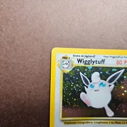 Italian Wigglytuff 16/64 Pokemon Jungle Holo Rare Card - LP - Image 2