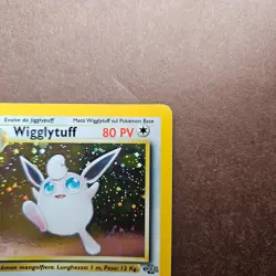 Italian Wigglytuff 16/64 Pokemon Jungle Holo Rare Card - LP - Image 3
