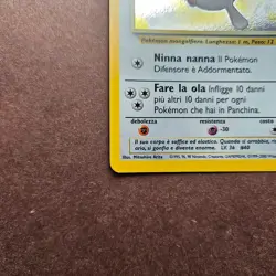 Italian Wigglytuff 16/64 Pokemon Jungle Holo Rare Card - LP - Image 4