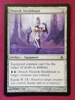 Magic The Gathering FIFTH DAWN NEUROK STEALTHSUIT artifact card MTG - Image 1