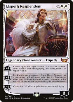Elspeth Resplendent Streets of New Capenna Near Mint Foil - Image 1