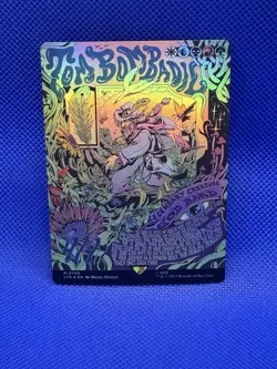 Magic the Gathering Lord of The Rings Tom Bombadil Borderless Poster Foil NM - Image 1