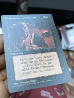 German FBB • Demonic Tutor • Pack Fresh • Mtg (1839) - Image 4