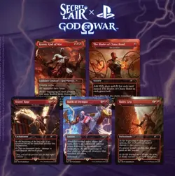 Magic: the Gathering Secret Lair x Playstation: God of War Greek NEU&OVP - Image 3