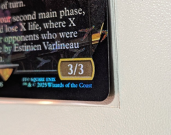 MTG - Final Fantasy / FF - Estinien Varlineau - 474 - Chocobo Track Foil - Image 3