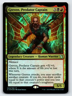 Greven, Predator Captain M Commander 2019 # 43 NM Foil - Image 1