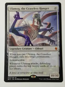 Ulamog, the Ceaseless Hunger Battle for Zendikar Regular - Image 1