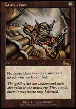 1x Crawlspace Light Play MTG Magic - Kid Icarus - - Image 1