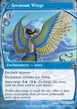 4x MTG Arcanum Wings, Light Play, English Future Sight - Image 1
