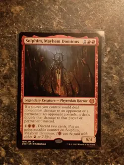 Magic The Gathering Phyrexia All Will Be One Solphim, Mayhem Dominus 150/271 - Image 1