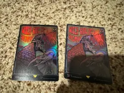 MTG Lord of the Rings Witch-King of Angmar Borderless Poster Foil Magic LOTR LTR - Image 1