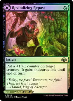 Revitalizing Repast Foil Modern Horizons 3 NM MTG - Image 1