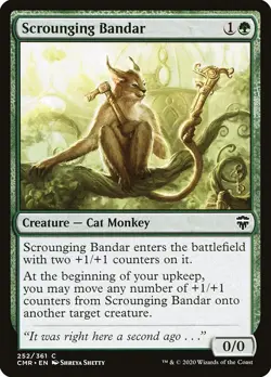 1x Scrounging Bandar - Foil NM Eng MTG - Commander Legends - Image 1