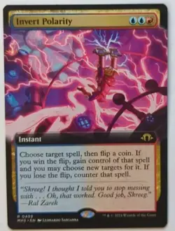 Invert Polarity - Extended Art - Near Mint - MH3 - MTG - Image 1