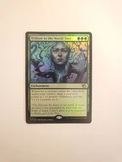 MTG - NM - Tribute to the World Tree - March of the Machine (MOM) - #0211 - Foil - Image 1