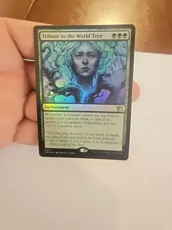 MTG - NM - Tribute to the World Tree - March of the Machine (MOM) - #0211 - Foil - Image 3