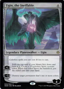 MTG Ugin, the Ineffable (2) | LP | War of the Spark {WAR} - Image 1