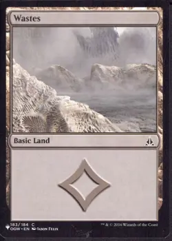 Wastes (183) - The List - Magic MTG NM - Image 1