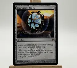 Unwinding Clock New Phyrexia Rare NM - Image 1