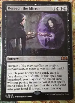 Beseech the Mirror, Wilds of Eldraine, Regular, MTG, NM+, #82 - Image 1