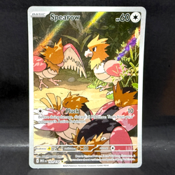 2025 POKEMON MEGA EVOLUTION SPEAROW 151/132 ILLUSTRATION RARE - Image 1