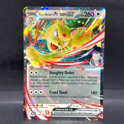 2025 POKEMON DESTINED RIVALS TEAM ROCKET'S PERSIAN EX 150/182 DOUBLE RARE - Image 1
