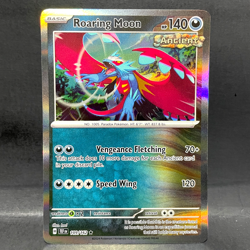 2024 POKEMON TEMPORAL FORCES ROARING MOON 109/162 HOLO (RARE) - Image 1