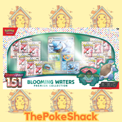✨151 Blooming Waters Premium Collection *SEALED* Pokemon Scarlet & Violet✨ - Image 1