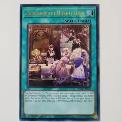 Dragonmaid Hospitality - RA03-EN068 - NM - Ultra Rare - 1st ed - Yugioh - Image 1