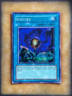 Yugioh Riryoku TSC-002 Parallel Secret Rare MP - Image 1