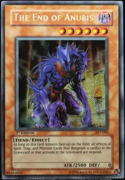 Yu-Gi-Oh! The End Of Anubis AST-000 1.Edition Secret Rare [EX-NM] | EN 2004 - Image 1